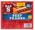 BAR S ALL BEEF FRANKS 12/