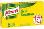 KNORR BEEF BOUILLON 48/8
